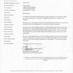 Thank you letter Thank you letter